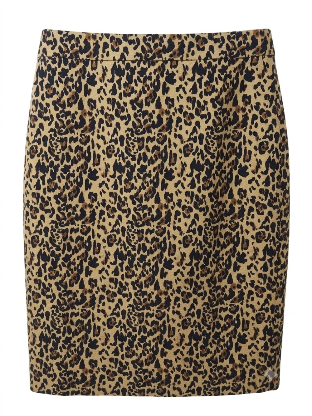 J. Crew 2 Pencil® skirt in leopard-print bi-stretch cotton